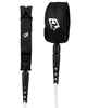 CREATURES MEDIUM DUTY 6 FT LEASH - CLEAR WHITE TWIST