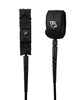 CREATURES HEAVY DUTY 8 FT LEASH - BLACK / SILVER