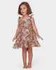 BILLABONG TODDLER GIRLS FIORE DRESS - MINERAL GREEN