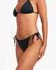 ROXY LADIES BEACH CLASSICS TIE SIDE BIKINI PANT - BLACK