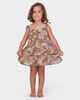 BILLABONG TODDLER GIRLS FIORE DRESS - MINERAL GREEN