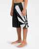 BILLABONG BOYS AI RISING SUN PRO BOARDSHORT - BLACK / WHITE