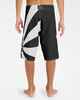 BILLABONG BOYS AI RISING SUN PRO BOARDSHORT - BLACK / WHITE