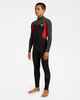 BILLABONG BOYS 3/2 ABSOLUTE BACKZIP STEAMER - TRUE RED