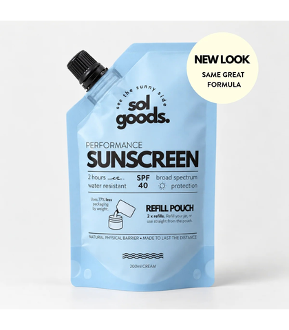 SOL SPF 40 SPORTS PERFORMANCE REFILL 200ML