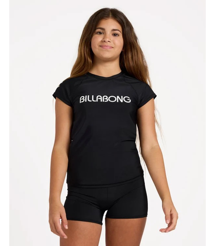 BILLABONG GIRLS SUN CHASER SURF BOARDSHORT - BLACK / WHITE