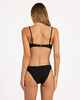 BILLABONG LADIES TANLINES TROPIC BIKINI PANT - BLACK
