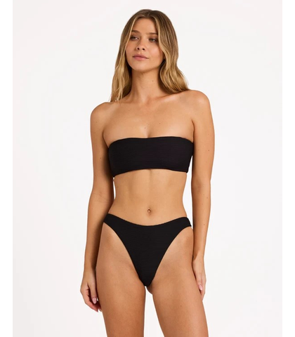 BILLABONG LADIES TANLINES SKIMPY BIKINI BOTTOM - BLACK