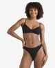 BILLABONG LADIES TANLINES SKIMPY BIKINI BOTTOM - BLACK