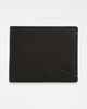 BILLABONG MENS ROCKAWAY 2 IN 1 LEATHER WALLET - BLACK