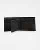 BILLABONG MENS ROCKAWAY 2 IN 1 LEATHER WALLET - BLACK