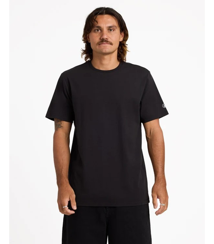 VOLCOM MENS AUS SOLIS S/S TEE -BLACK