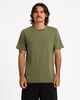 VOLCOM MENS AUS SOLID S/S TEE - ARMY GREEN