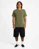 VOLCOM MENS AUS SOLID S/S TEE - ARMY GREEN