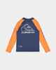 QUIKSILVER GROMS ON TOUR L/S RASHSHIRT - JAFA ORANGE
