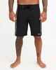 QUIKSILVER MENS MANGOTU BOARDSHORT - BLACK