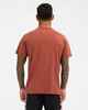 QUIKSILVER TAKARANGI PANEL TEE - HENNA