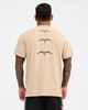 QUIKSILVER MANU TEE - PALE KHAKI