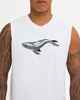 QUIKSILVER TOHORA MUSCLE - WHITE