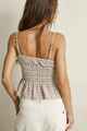 RHYTHM LADIES DAISY FLORAL TOP - SAND
