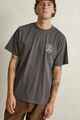 RHYTHM MENS CIRCLE DRIFTER S/S TEE - BLACK
