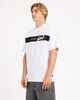 QUIKSILVER MENS TLIT PANEL KNIT S/S TEE - WHITE