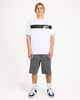 QUIKSILVER MENS TLIT PANEL KNIT S/S TEE - WHITE