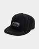 QUIKSILVER MENS VISIONS CAP - BLACK