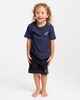 QUIKSILVER GROMS BLOW TAIL S/S TEE - INDIGO