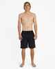 QUIKSILVER MENS FRESHWATER 20'' VOLLEY BOARDSHORT - BLACK