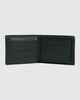 QUIKSILVER MENS NEW MISS DOLLAR LEATHER WALLET - BLACK