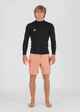 VISSLA MENS 1 MM  NATURAL SEAS L/S SURF JACKET - BLACK