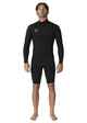 VISSLA MENS 2MM 7 SEAS L/S CHESTZIP SPRINGSUIT - BLACK