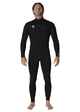 VISSLA MENS 3/2 7 SEAS COMP CHESTZIP STEAMER - BLACK