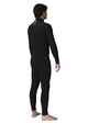 VISSLA MENS 3/2 7 SEAS COMP CHESTZIP STEAMER - BLACK