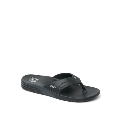 REEF FANNING H20 JANDAL - BLACK / SILVER