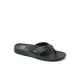 REEF FANNING H20 JANDAL - BLACK / SILVER