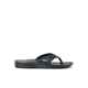 REEF FANNING H20 JANDAL - BLACK / SILVER