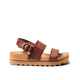 REEF LADIES VISTA HI BUCKLE SANDAL - ESPRESSO