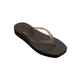 SANDOS ESPRESSO JELLY TAPERED PLATFORM JANDAL