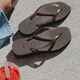 SANDOS ESPRESSO JELLY TAPERED PLATFORM JANDAL