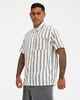 QUIKSILVER TOHU S/S DRESS SHIRT - BIRCH