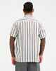 QUIKSILVER TOHU S/S DRESS SHIRT - BIRCH