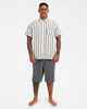 QUIKSILVER TOHU S/S DRESS SHIRT - BIRCH