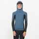 O'NEILL YOUTH HYPERFREAK L/S HOODED RASHSHIRT - BLUE FUSION