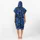 O'NEILL LADIES BAHIA HOODED CHANGE TOWEL - SEAWATER FLORAL