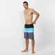 O'NEILL MENS LENNOX STRIPE 21'' BOARDSHORT - BLACK