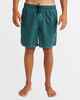 BILLABONG MENS ALL DAY OVERDYE LAYBACK BOARDSHORT - MARINE GREEN