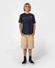 RUSTY BOYS FLIP DADDY ELASTIC WAIST BAGGY SHORT - ABBY STONE
