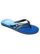 QUIKSILVER KIDS MOLOKAI ZEN DIVISION JANDAL - BLACK/BLUE/BLACK